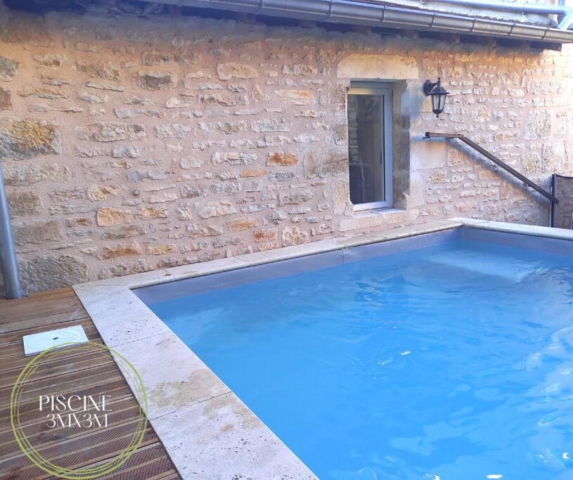 L'Authentique Martelaise Piscine Chauffee Vila Exterior foto